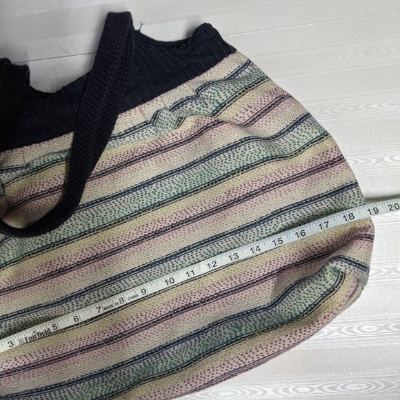 AEO American Eagle Outfitters Striped Shoulder Bag Everyday Shopping - Picture 8 of 10